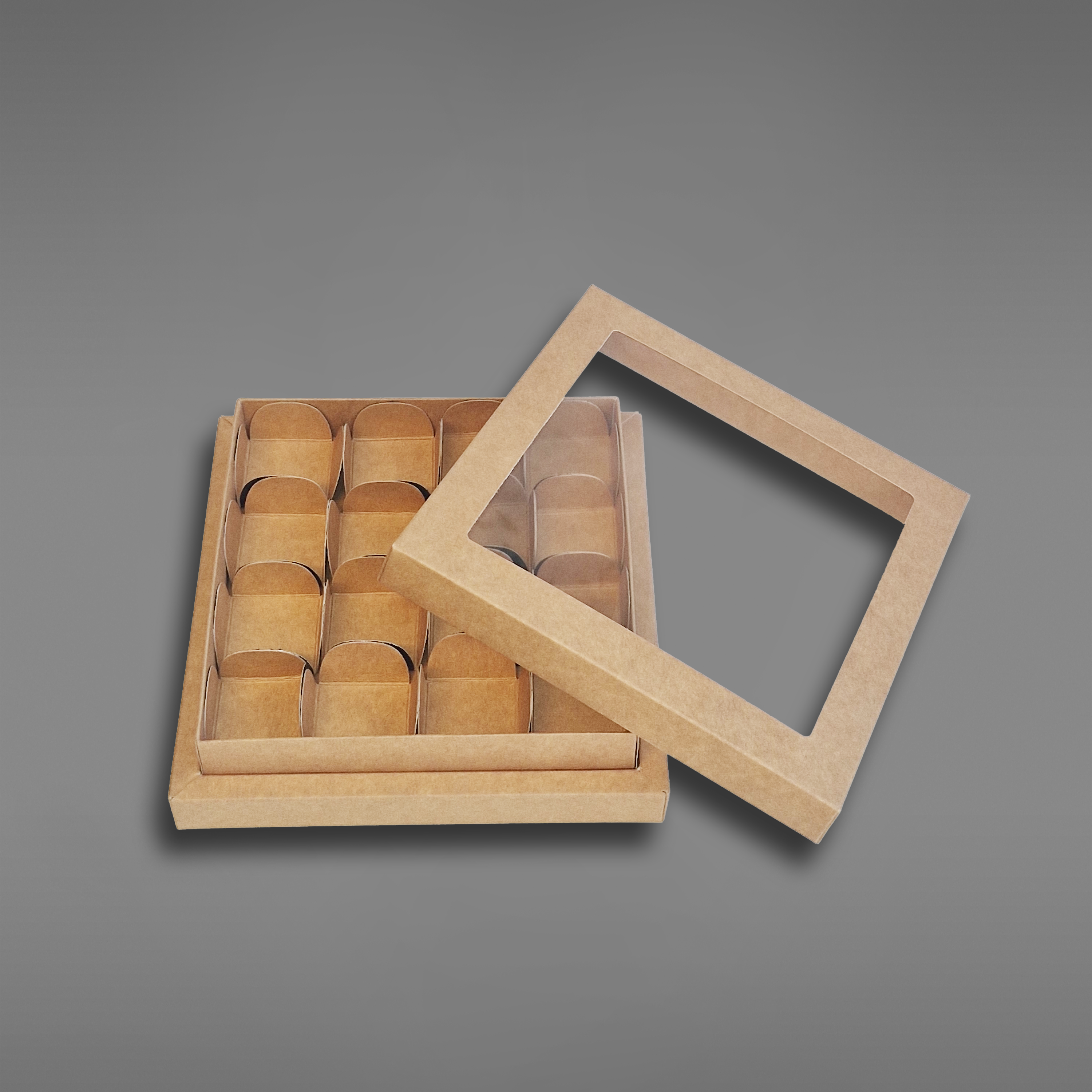 diva brun 16 biter med enkle innlegg