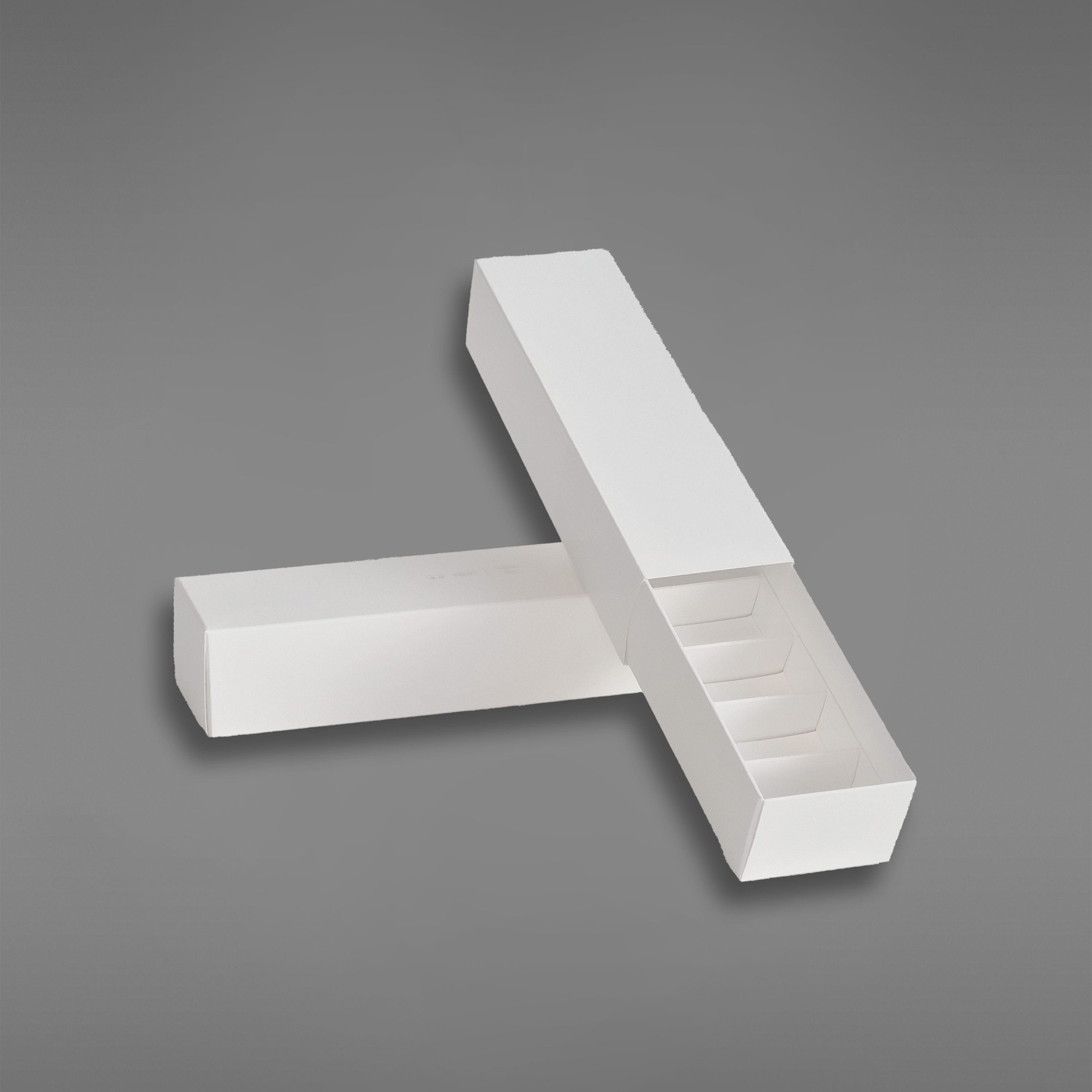 enkel makron uten vindu med innlegg hvit